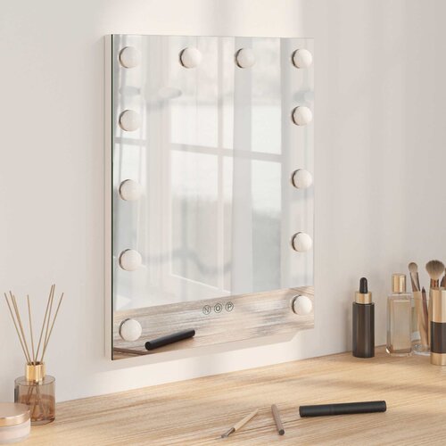  LED Ogledalo za Toaletni Stolić Bijeli 44 x 10 x 53 cm Cijene
