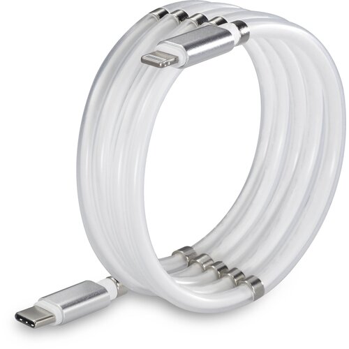 Renkforce USB kabel USB 2.0 USB-C&reg; vtič\, Apple Lightning vtič 2.00 m bela TO-6886782, (20417203) Cene