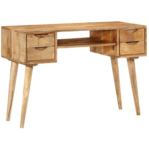 vidaXL Predalnik 110x47x76 cm trden mangov les Cene