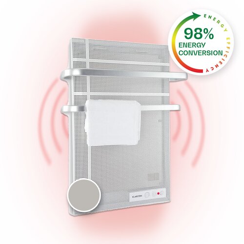 Klarstein Hot Spot Wave, infracrveni grijač, 51 x 80 cm, 20 m², 1000 W, podesiva snaga, IP24, aluminij Cijene