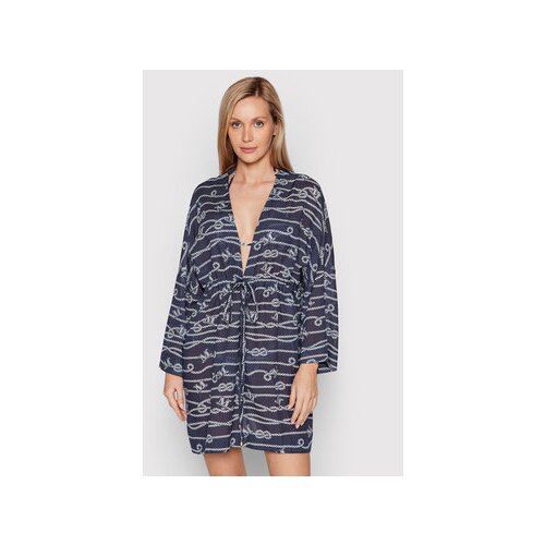 Max Mara Beachwear Obleka za na plažo Baco 32210728 Mornarsko modra Regular Fit Slike