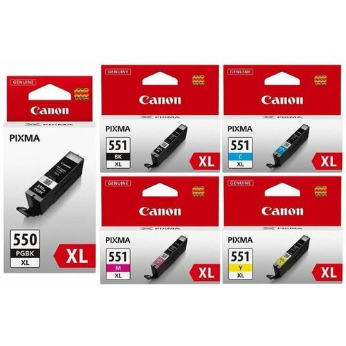 Canon PGI-550XL pgbk za pixmu iP7250 MG5450 MG6350 MX927 ketridž Slike