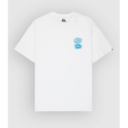 Quiksilver Evo Blossom Of Peace T-shirt snow white Cene