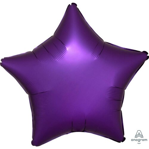 Zvezda ljubičaste boje - balon sa helijumom Slike