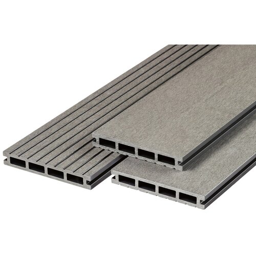  terasna deska wpc svetlo siva 2,1 cm x 14,5 cm x 300 cm Slike