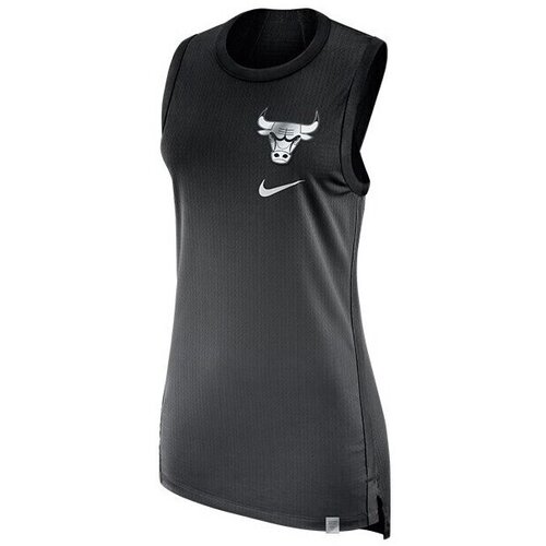 Nike Majice s kratkimi rokavi Nba Chicago Bulls Črna Cene