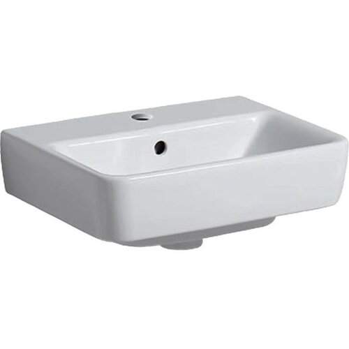 Geberit lavabo zidni selnova compact 450X340 sa prelivom i otvorom za slavinu Cene