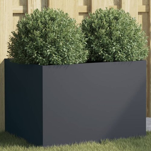 VidaXL Sadilica antracit 62 x 47 x 46 cm od hladno valjanog čelika Slike