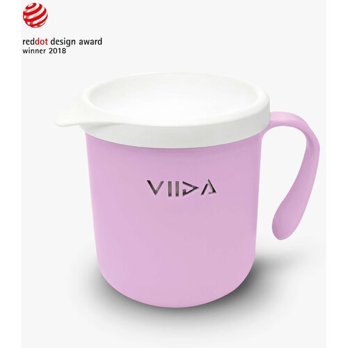VIIDA Souffl&amp;eacute; dječja &amp;scaron;alica, antibakterijski nehrđajući čelik - lavanda Slike