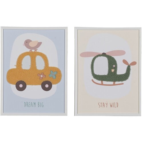 Ixia Otro&amp;scaron;ke slike v kompletu 2 ks 30x40 cm Vehicles &amp;ndash; Slike