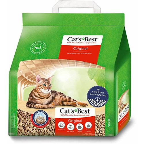 Cat's Best Oko Plus (Original) 20 l (8,6 kg), posip za mačke Slike