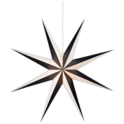 Markslöjd 704174 - Božićna dekoracija ALVA 1xE14/25W/230V crna/bela 75 cm Cene
