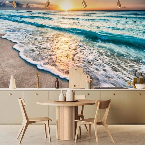  Foto tapeta - Walk Along the Seashore 200x140 Vodootporna Cene