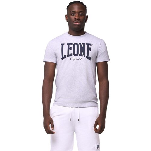 Leone 1947 Majice s kratkimi rokavi Man Tshirt S/S Siva Cene