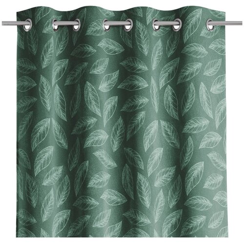 AmeliaHome Zelena zavjesa od samta 140x250 cm Calm – Cijene
