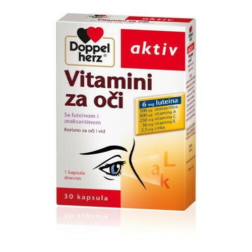 Doppelherz aktiv vitamini za oči 30 kapsula Slike