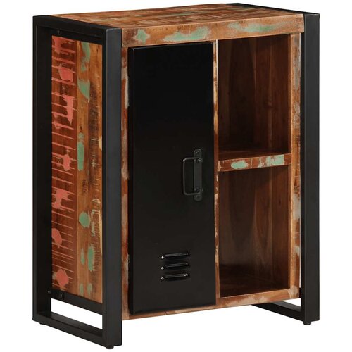 vidaXL Komoda Višebojna 55x35x70 cm Puno Obrađeno Drvo Cene