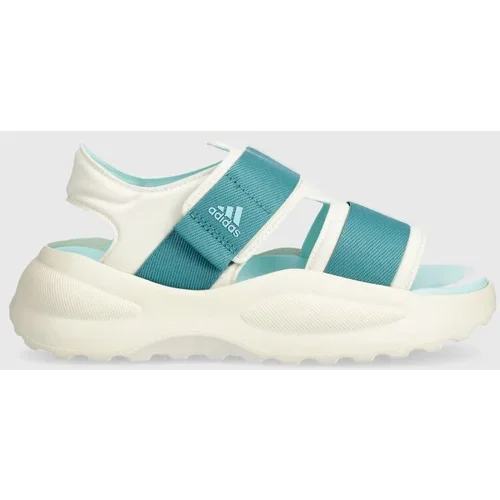 Adidas Otroški sandali MEHANA SANDAL KIDS turkizna barva