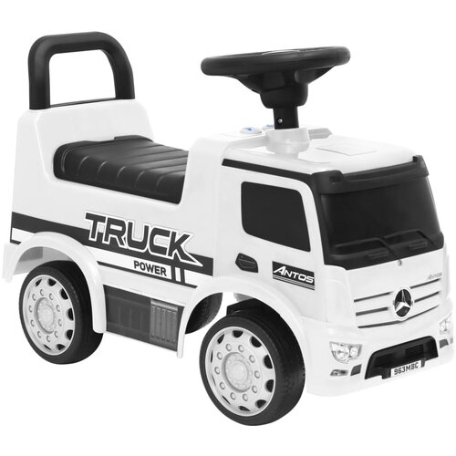 vidaXL Otroški poganjalec Mercedes-Benz tovornjak bel, (20989906) Cene