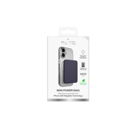 Puro POWERBANK 4200 MAH ULTRA TANKA ZA MAGSAFE IPHONE USB-C VISOKA KAPACITETA, (5000259762) Cene