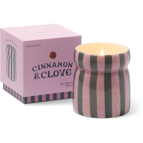 Paddywax Cabana Cinnamon &amp;amp; Clove di&amp;scaron;eča sveča iz keramike 184 g Slike