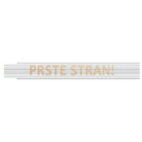 HEKA Zložljivi meter (Dolžina: 2 m, Bela, Natis: PRSTE STRAN!) Cene