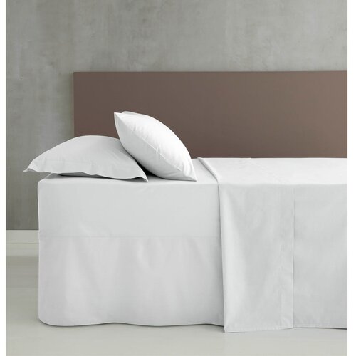 Catherine Lansfield Bijela navlaka za okvir kreveta od perkala 90x190 cm Easy Iron Percale &amp;ndash; Slike