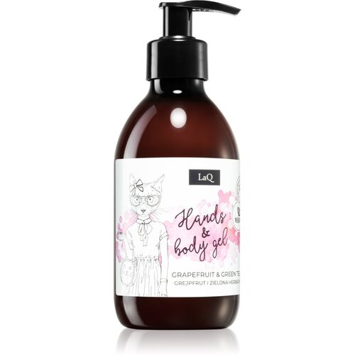 LaQ Fruit Line Grapefruit & Green Tea osvežujoč gel za prhanje za roke in telo 300 ml Cene