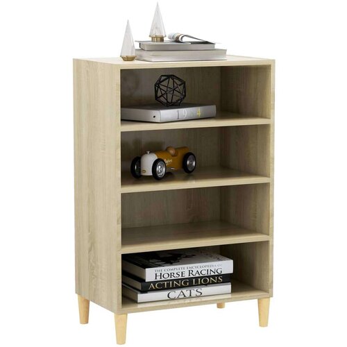 VidaXL Komoda sonoma hrast 57x35x90 cm iverna plo&amp;scaron;ča Slike