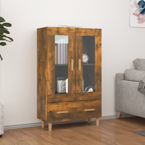  Komoda boja dimljenog hrasta 70 x 31 x 115 cm konstruirano drvo Cene