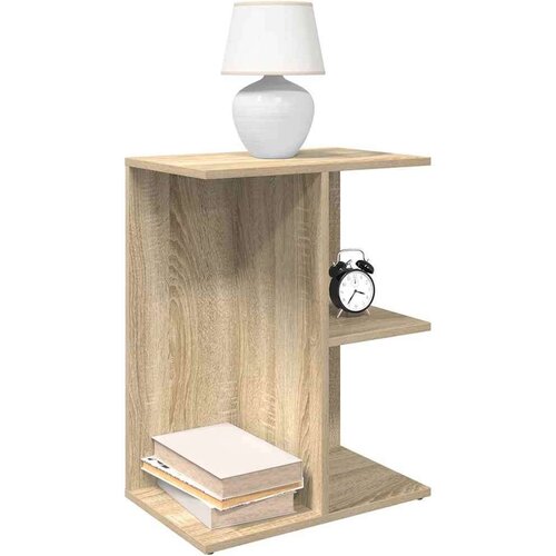 vidaXL Noćni ormarić sonoma hrast 46,5x29x61 cm konstruiranog drva Cene