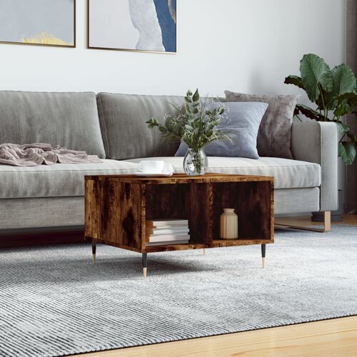 VidaXL Stolić za kavu boja hrasta 60x50x36 5 cm konstruirano drvo Slike