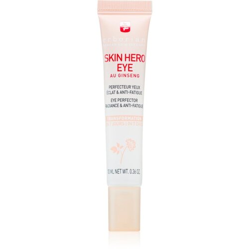 Erborian Skin Hero Eye Perfector vlažilni fluid za predel okoli oči proti oteklinam in temnim kolobarjem 10 ml Cene