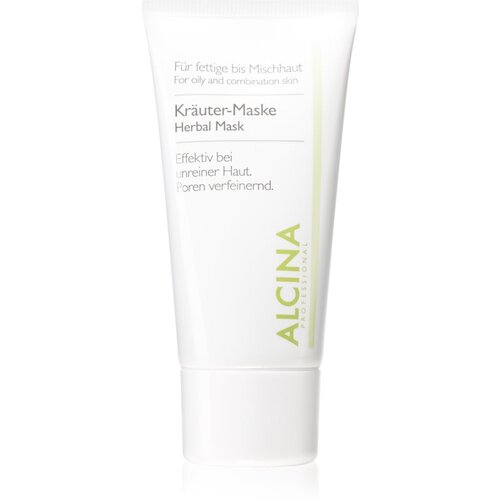 ALCINA Herbal zeliščna maska za mastno in mešano kožo 50 ml za ženske Cene