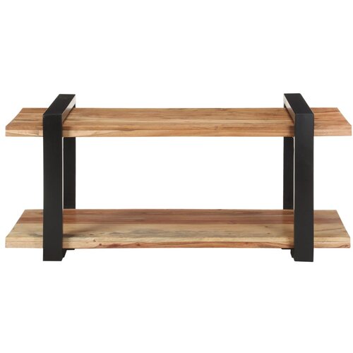Maison Chic TV omarica - TV stojalo - Televizijska omarica 90x40x40 cm trden akacijev les, (21700800) Slike