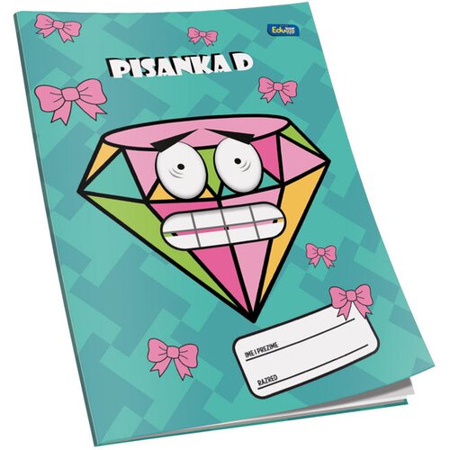  Obrazac &amp;scaron;kolski pisanka &amp;quot;D&amp;quot; za 4razred Educa Slike