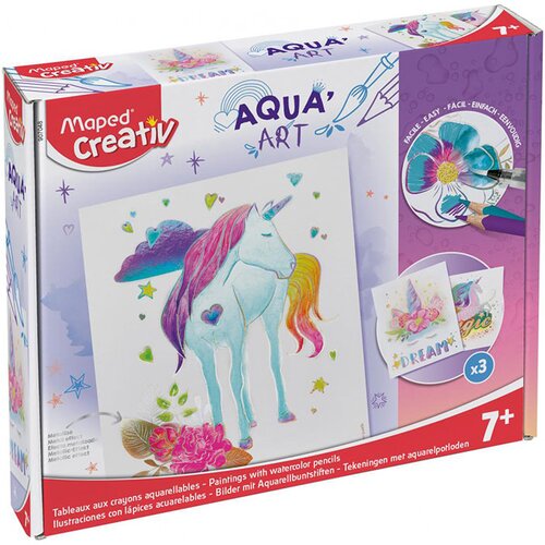 Maped Set za ustvarjanje Aqua Art Samorog Slike