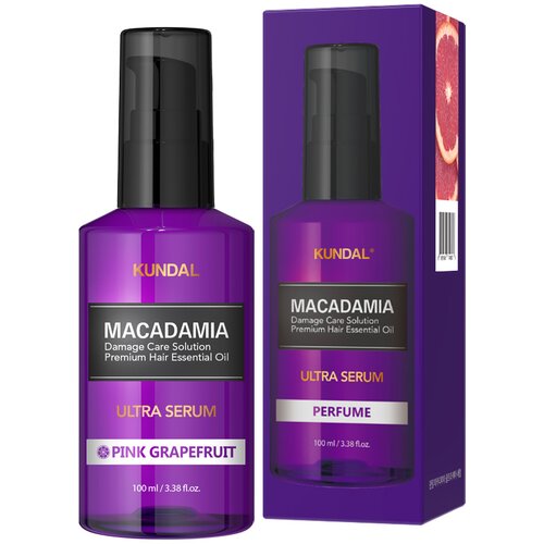 KUNDAL macadamia hair serum 100ml pink grapefruit Cene