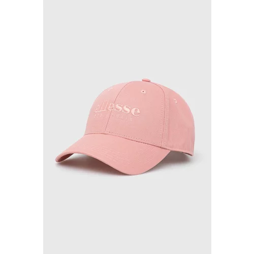 Ellesse Bombažna kapa roza barva