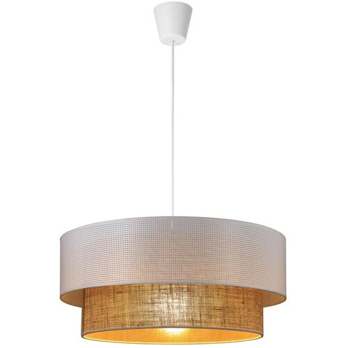  Visilica na sajli BORHO 1xE27/60W/230V prečnik 50 cm bela/juta Cene