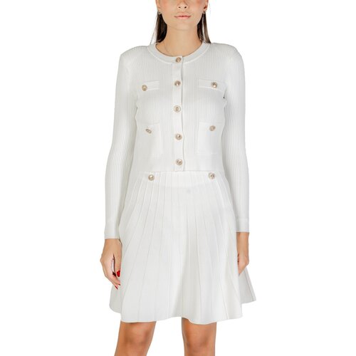 Guess Telovniki & Jope LS CN EMMIE CARDI SWTR W5YR09 Z0130 Bela Cene