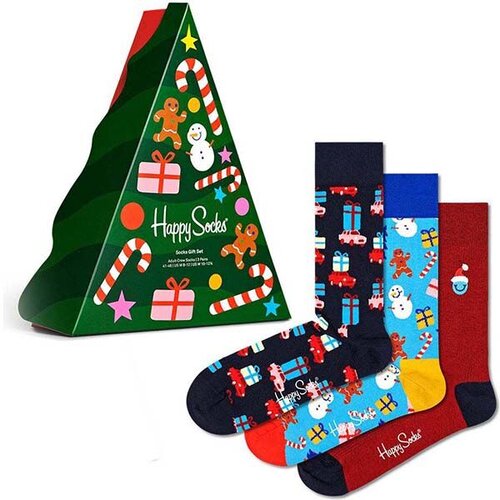 Happy Socks Čarape Lfs Box Xdtg08-0200, 3 para, &Scaron;arene Cene
