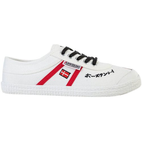 Kawasaki Modne superge Signature Canvas Shoe K202601 1001 Black Bela Cene