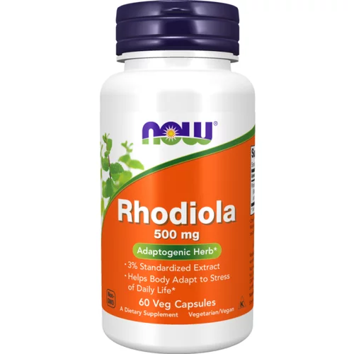 Now Foods Rhodiola NOW, 500 mg (60 kapsul)