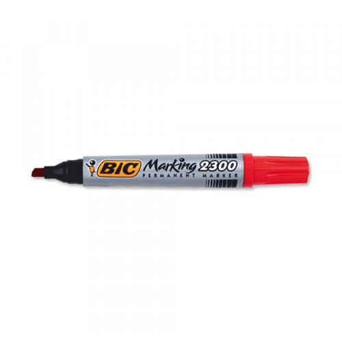 Permanent markeri BIC 2300 kosi crveni Slike
