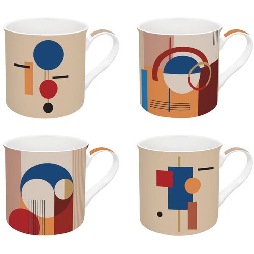 Easy Life Set skodelic 4v1 Bauhaus Fine China Slike