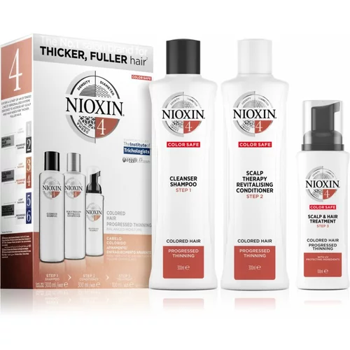 Nioxin System 4 Color Safe darilni set za barvane lase