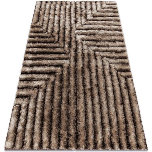 RugsX Preproge Preproga ko&scaron;ati FLIM 010-B7 sodobni, Labirint - 120x160 cm Kostanjeva Cene
