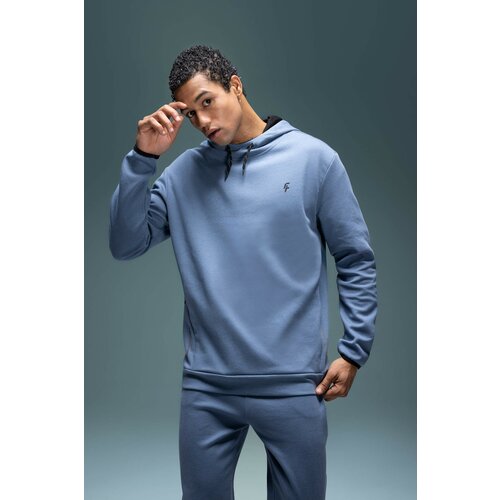 Defacto Standard Fit Printed Long Sleeve Sweatshirt Slike