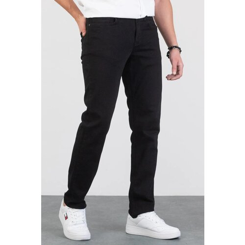 Dewberry 23648 Regular Fit Stretchy Hlt Denim Mens Jeans-BLACK Cijene